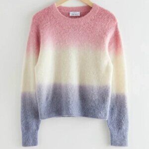 & Other Stories Striped Sweater Sz S